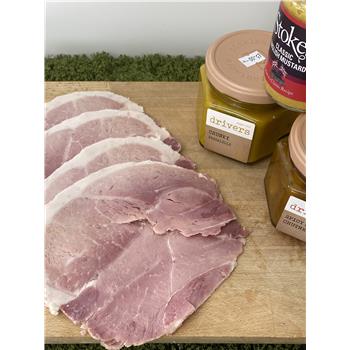 Unsmoked Cooked Ham Sliced