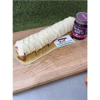 Sausage plait with Red Onion Marmalade (500g)